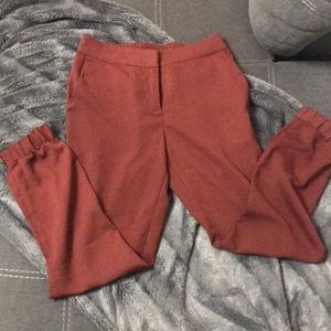 Burnt orange casual pants